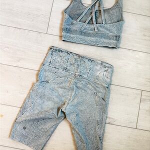 Lululemon Blue Activewear Set